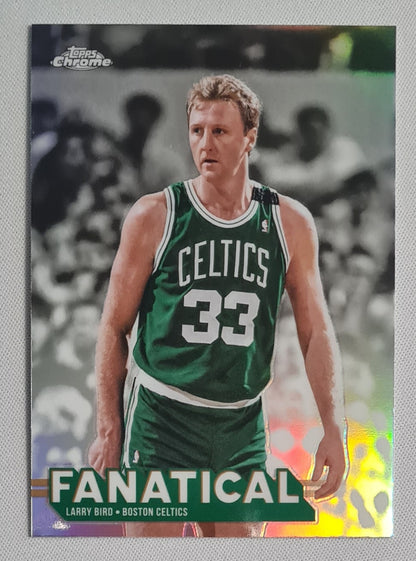 Larry Bird - 2025/26 Topps Chrome Fanatical #FAN-17 Boston Celtics