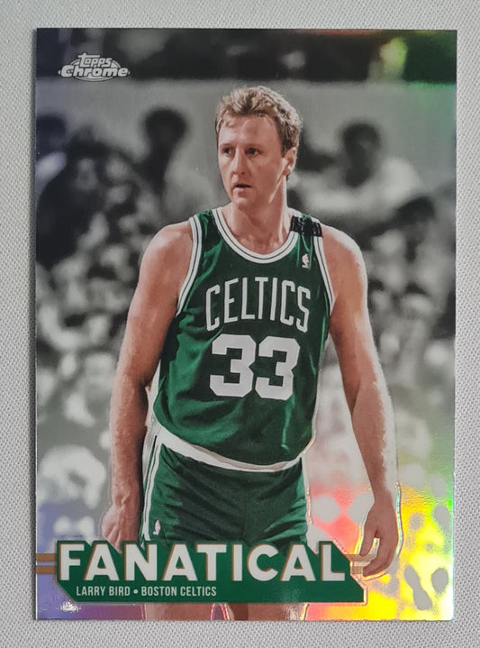 Larry Bird - 2025/26 Topps Chrome Fanatical #FAN-17 Boston Celtics
