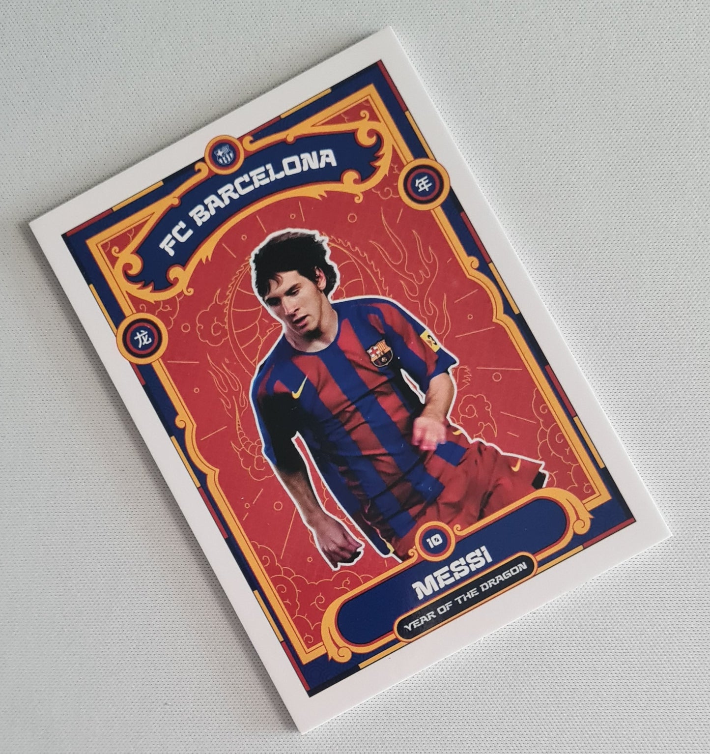 Lionel Messi - 2023/24 Topps Barcelona Year of the Dragon #45
