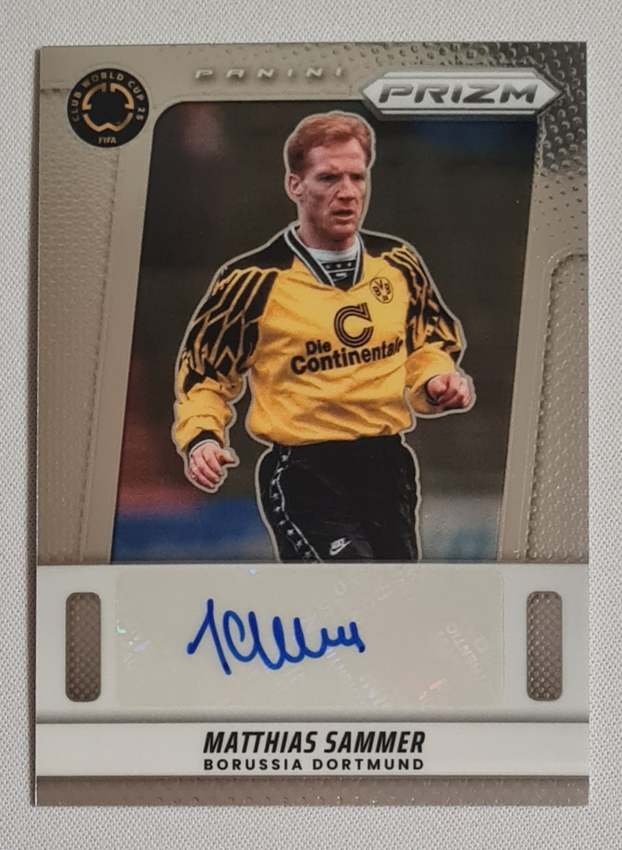 Matthias Sammer - 2025 Panini Prizm Fifa Club World Cup Auto #FA-MS Borussia Dortmund