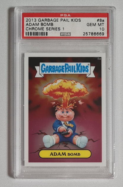 Adam Bomb - 2013 Garbage Pail Kids Chrome Series 1 PSA 10 #8a