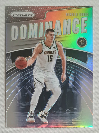 Nikola Jokic - 2019/20 Panini Prizm Dominance Silver Prizm #21 Denver Nuggets