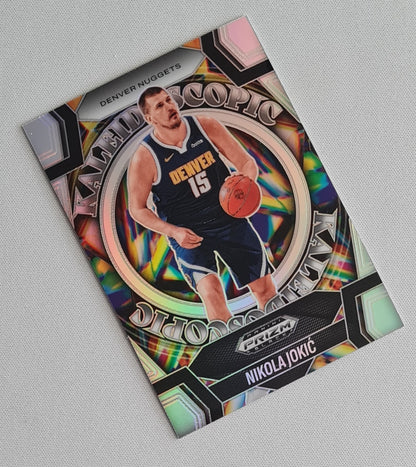 Nikola Jokic - 2024/25 Panini Prizm Black Kaleidoscopic #8 Denver Nuggets