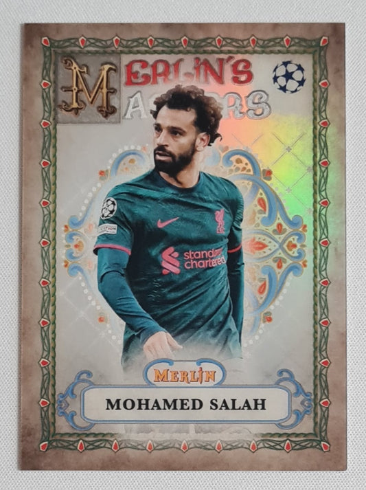 Mohamed Salah - 2022/23 Topps Merlin UEFA Soccer Merlin's Masters #MM-7 Liverpool FC