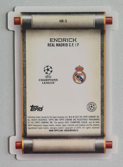 Endrick - 2024/25 Topps Chrome UCC Japan Edition Hero #HR-3 Real Madrid CF