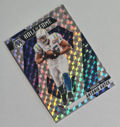 Antonio Gates - 2025 Panini Mosaic Football Hall of Fame Prizm #292 San Diego Chargers