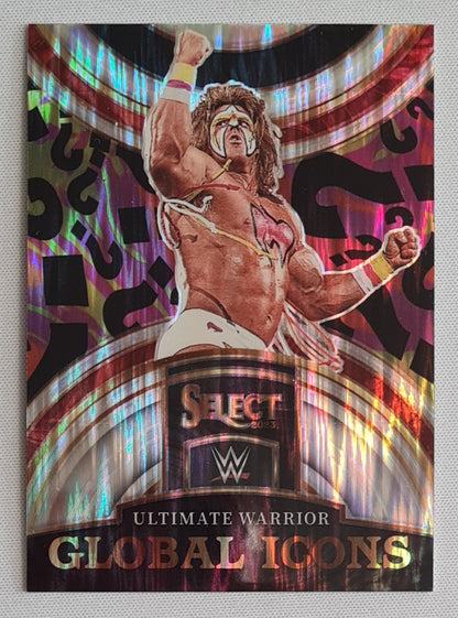 Ultimate Warrior - 2023 Panini Select WWE Global Icons Flash #27