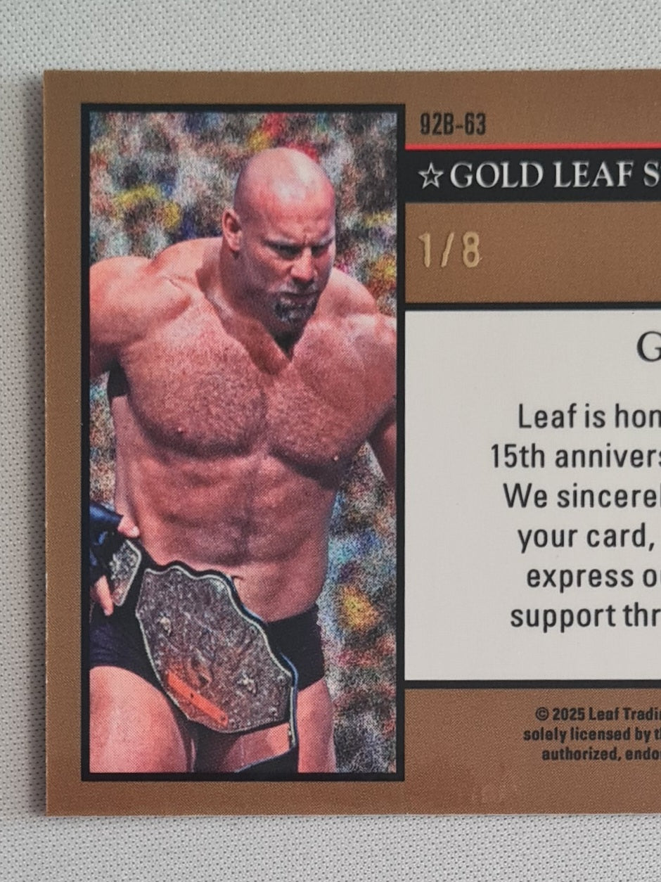 Goldberg - 2025 Leaf National Gold Leaf Stars Pink /8 #92B-63