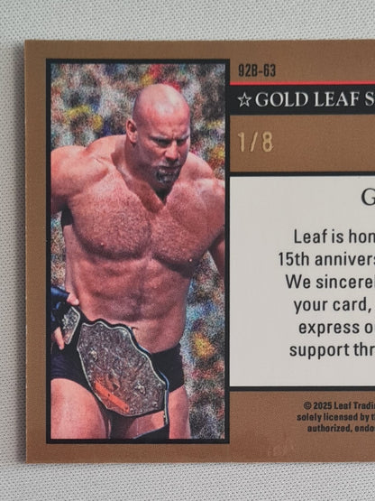 Goldberg - 2025 Leaf National Gold Leaf Stars Pink /8 #92B-63
