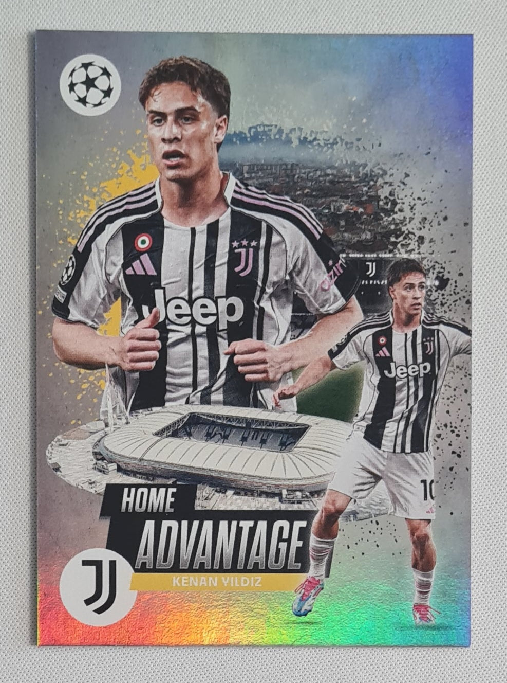 Kenan Yildiz - 2025/26 Topps UCC Home Advantage #HP-25 Juventus