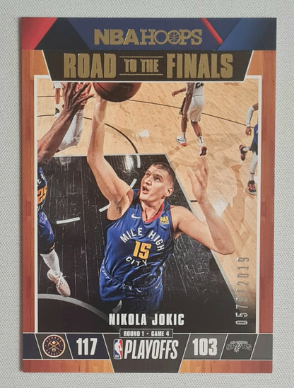 Nikola Jokic - 2019/20 Panini Hoops Road to the Finals /2019 #25 Denver Nuggets