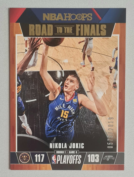 Nikola Jokic - 2019/20 Panini Hoops Road to the Finals /2019 #25 Denver Nuggets