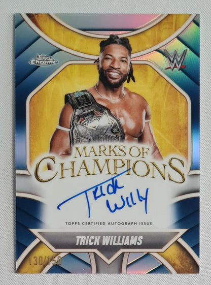 Trick Williams - 2025 Topps Chrome Marks of Champions Auto /150 #MOC-TW