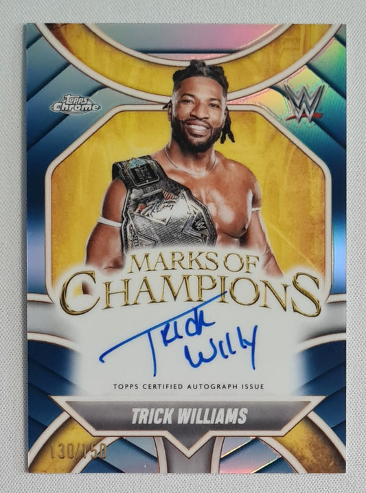 Trick Williams - 2025 Topps Chrome Marks of Champions Auto /150 #MOC-TW