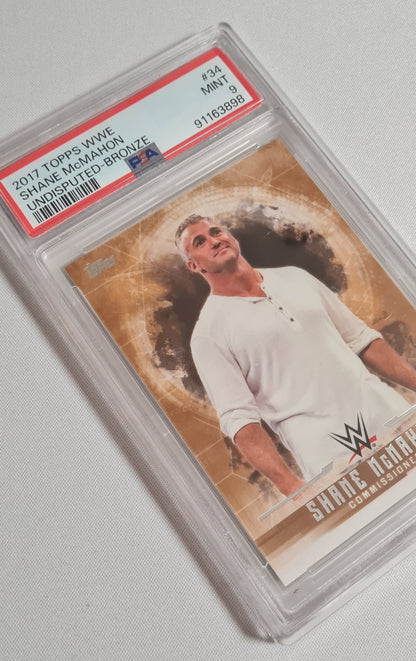 Shane McMahon - 2017 Topps WWE Undisputed Bronze PSA 9 #34
