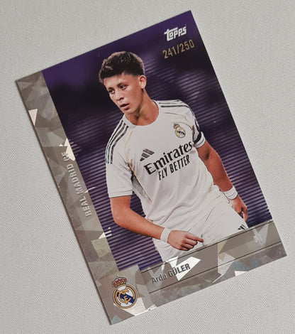 Arda Guler - 2025 Topps Real Madrid Team Set /250 #13 Real Madrid CF