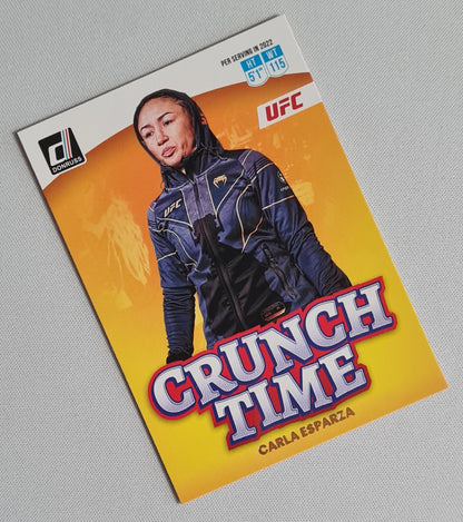 Carla Esparza - 2023 Panini Donruss UFC Crunch Time #8