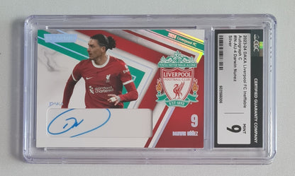 Darwin Nunez - 2023/24 DAKA Liverpool FC Ineffable Autograph CGC 9 #IN-AU-4