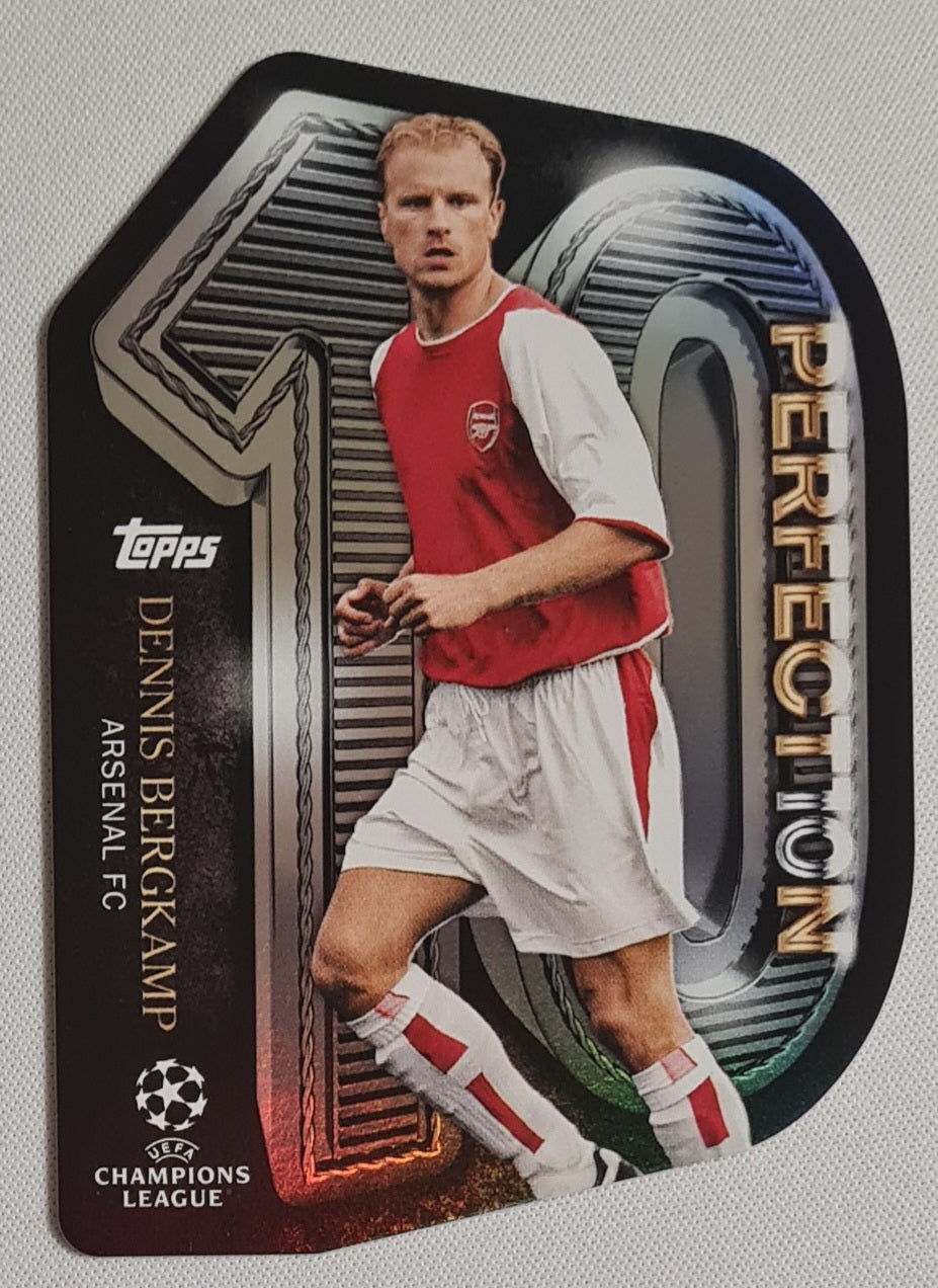 Dennis Bergkamp - 2022/23 Topps UCC Perfection Die-cut #P-7 Arsenal FC