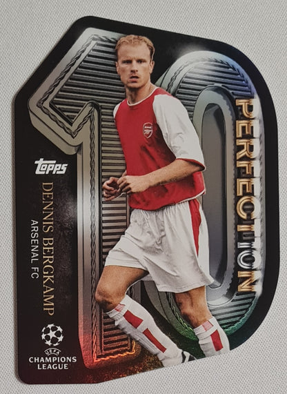 Dennis Bergkamp - 2022/23 Topps UCC Perfection Die-cut #P-7 Arsenal FC