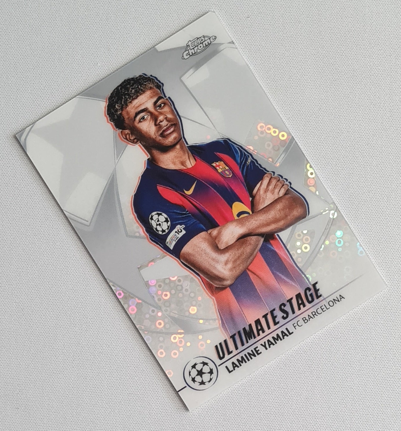 Lamine Yamal - 2025/26 Topps UCC Chrome Ultimate Stage #US-20 FC Barcelona