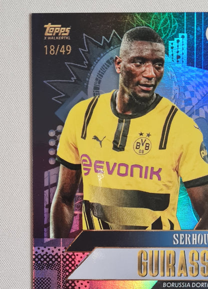 Serhou Guirassy - 2024/25 Topps WalkerTKL /49 Borussia Dortmund