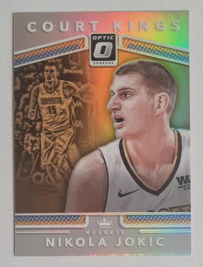Nikola Jokic - 2017/18 Panini Donruss Optic Court Kings Prizm #40 Denver Nuggets