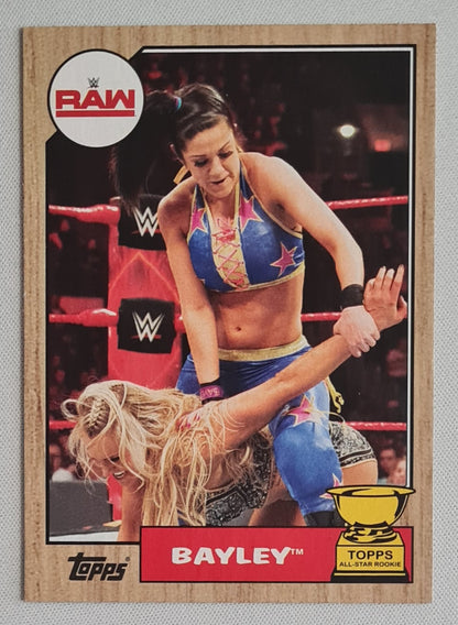 Bayley - 2017 Topps WWE Raw #12