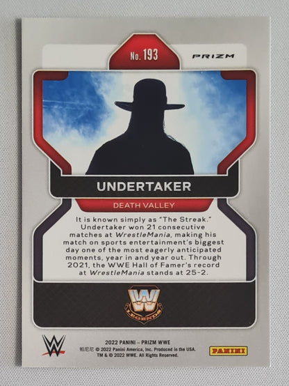 Undertaker - 2022 Panini Prizm WWE Silver #193
