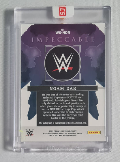 Noam Dar - 2023 Panini Impeccable Watercolor Auto /25 #WS-NDR