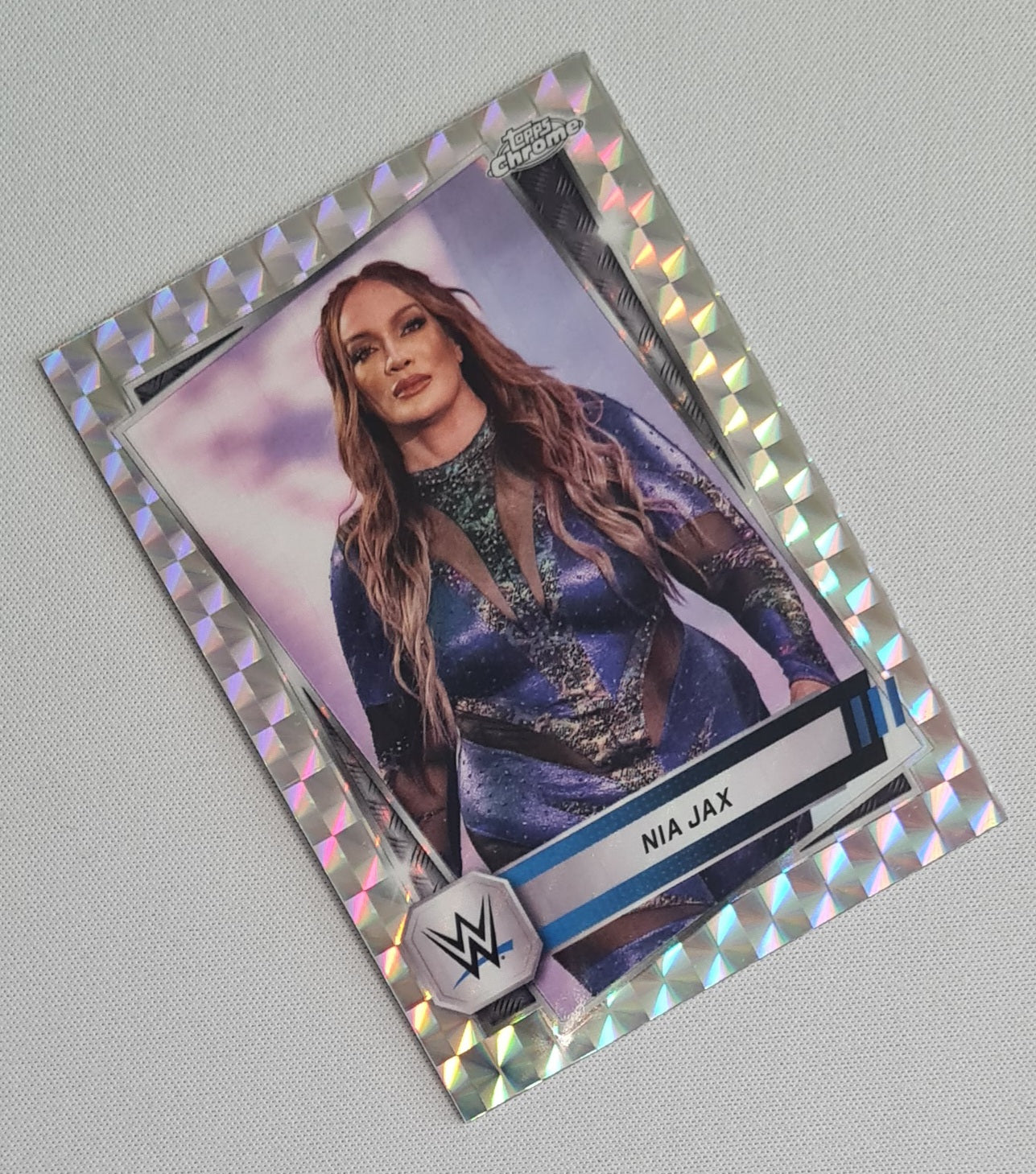 Nia Jax - 2025 Topps Chrome WWE Silver #175