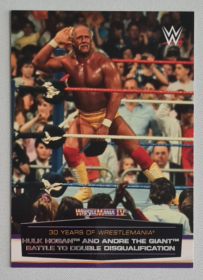 Hulk Hogan - 2015 Topps Wrestlemania IV Great Moments #7