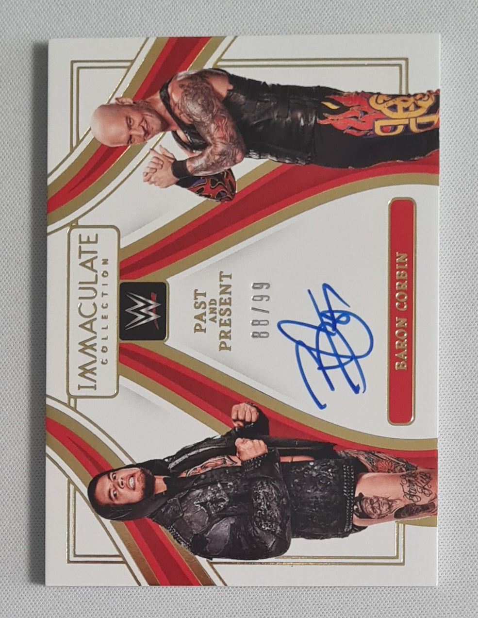 Baron Corbin - 2023 Panini Immaculate Collection Past & Present Auto /99 #PP-BCB