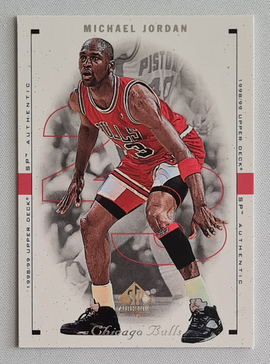 Michael Jordan - 1999 Upper Deck SP Authentic #3 Chicago Bulls