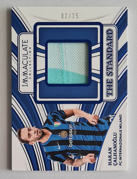 Hakan Calhanoglu - 2024/25 Panini Immaculate Soccer The Standard Patch /25 #TS-HC Inter Milan