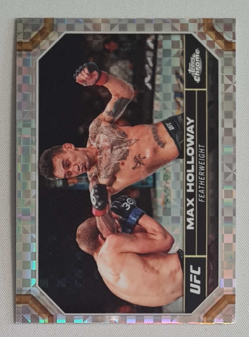 Max Holloway - 2024 Topps Chrome UFC Checkerboard #131