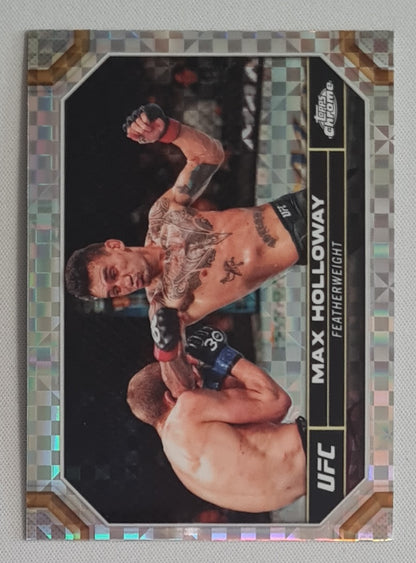 Max Holloway - 2024 Topps Chrome UFC Checkerboard #131