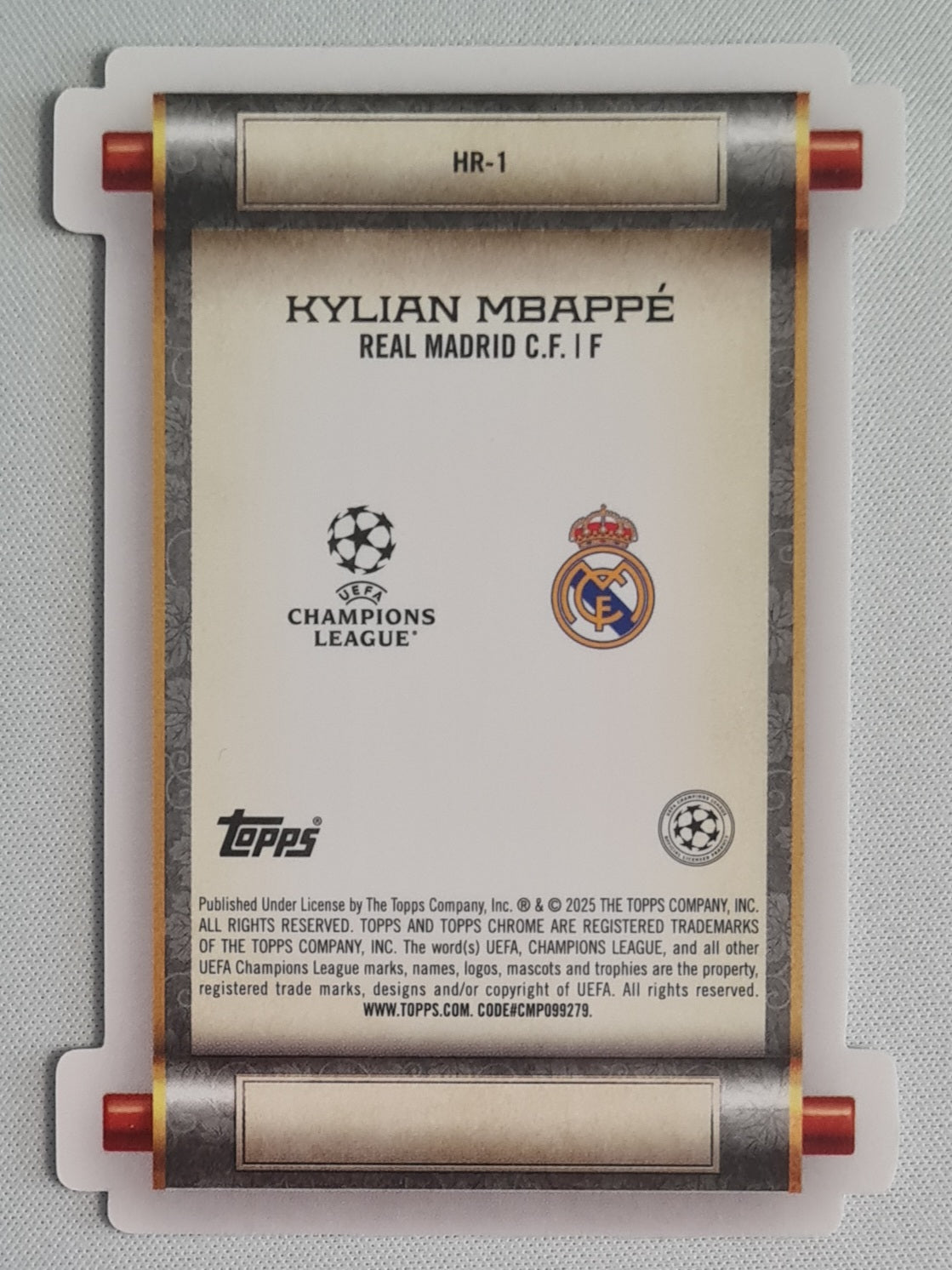 Kylian Mbappe - 2024/25 Topps Chrome UCC Japan Edition Hero #HR-1 Real Madrid CF