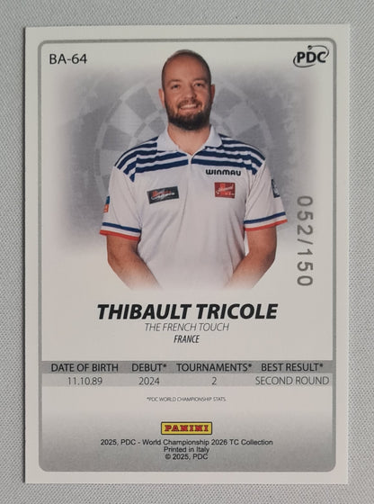 Thibault Tricole - 2025 PDC World Championship /150 #BA-64