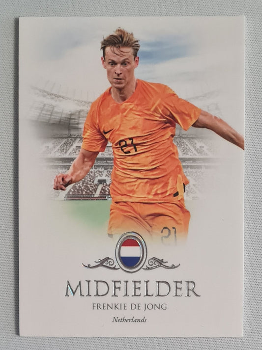 Frenkie de Jong - 2023 Futera Unique Rainbow 1of1! #37 Netherlands