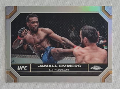 Jamall Emmers - 2024 Topps Chrome UFC Refractor #90