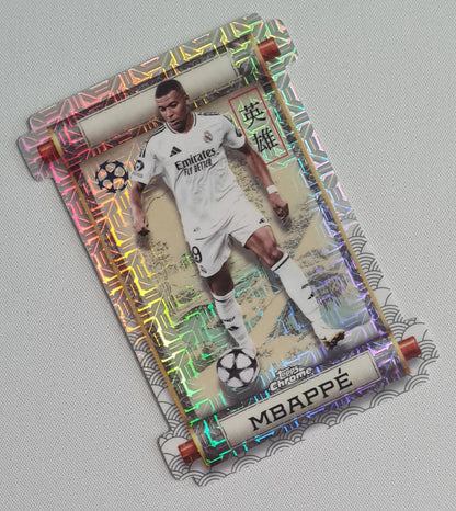 Kylian Mbappe - 2024/25 Topps Chrome UCC Japan Edition Hero #HR-1 Real Madrid CF
