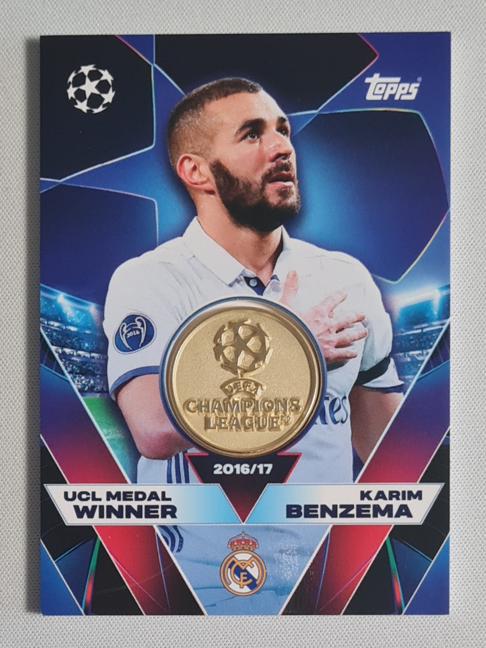 Karim Benzema - 2025/26 Topps Match Attax UCL Medal Winner Real Madrid CF