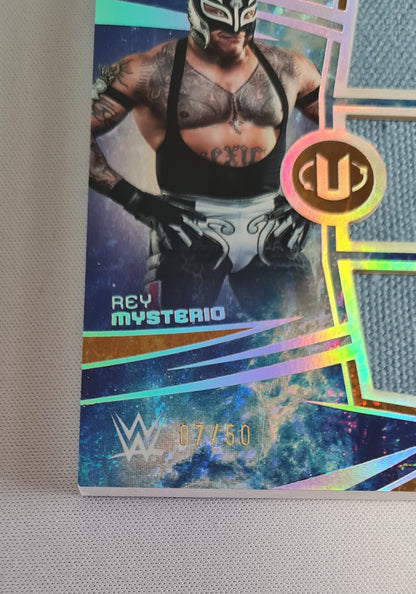 Rey Mysterio - 2025 Topps Universe Triple Superstar Relics /50 #TRS-RMY