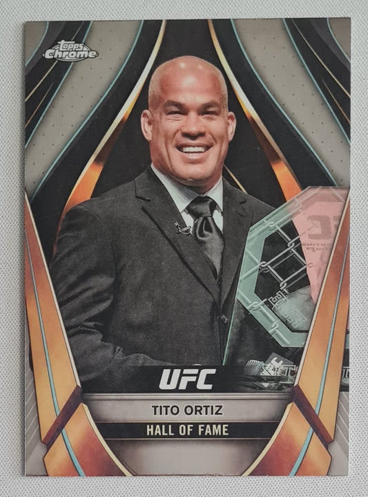 Tito Ortiz - 2024 Topps Chrome UFC Hall of Fame #EMB-3