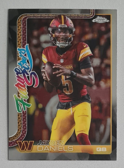 Jayden Daniels - 2025 Topps Chrome NFL Future Stars #FS-14 Washington Commanders