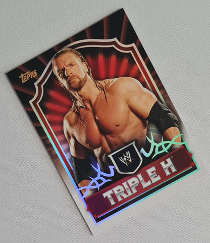 Triple H - 2011 Topps WWE Classic #68 Holo Refractor