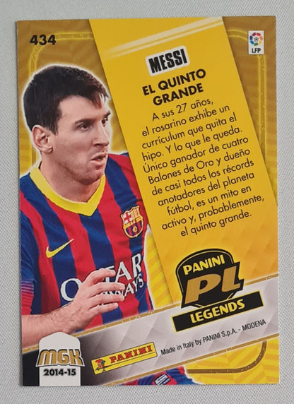 Lionel Messi - 2014/15 Panini Megacracks Legends #434 FC Barcelona