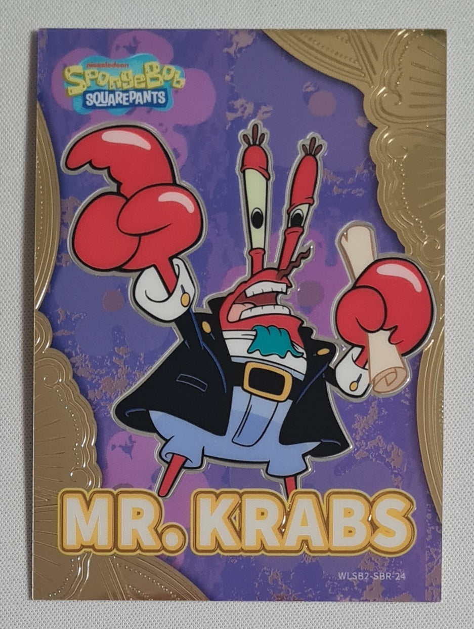 Mr Krabs - 2024 Viacom Spongebob Squarepants /999 #WLSB2-SBR-24
