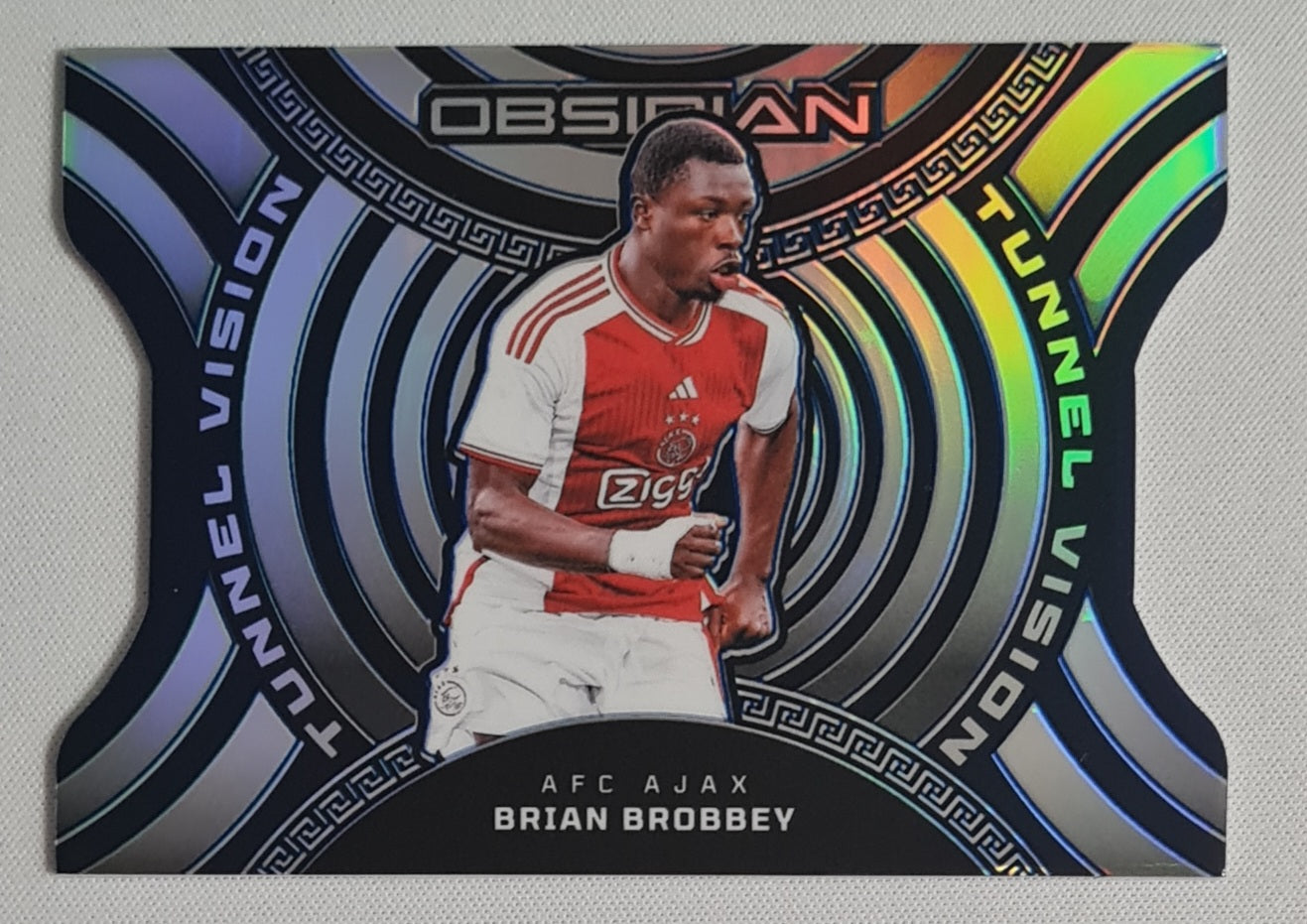 Brian Brobbey - 2023/24 Panini Obsidian Tunnel Vision /30 #12 AFC Ajax
